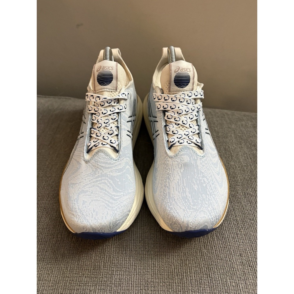 Asics Athletic Shoes in Cream and Black - Picture 2 of 11